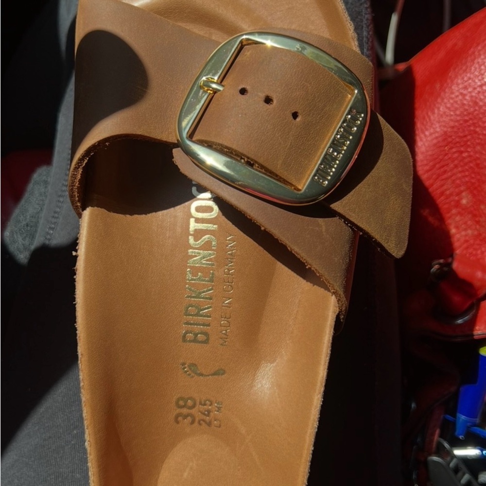 Birkenstock Madrid Big Buckle size 7-7.5 BRAND NEW IN STORES NOW